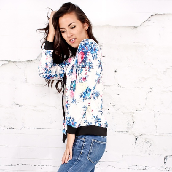 Flower spring jacket LAST ONE! - Picture 6 of 8